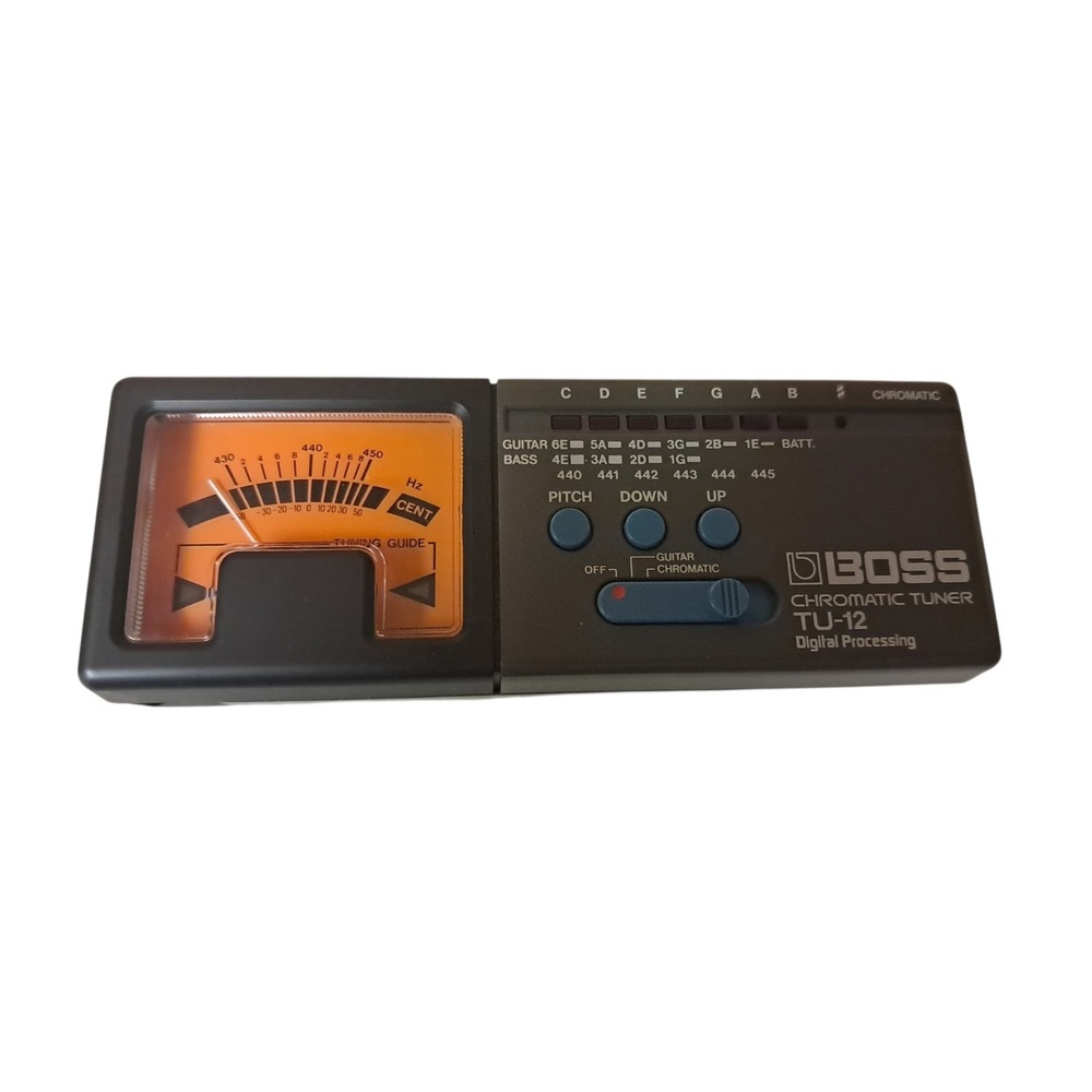 Boss Chromatic Tuner TU-12 Digital Processing Multi Instrument Tuner - Picture 8 of 11